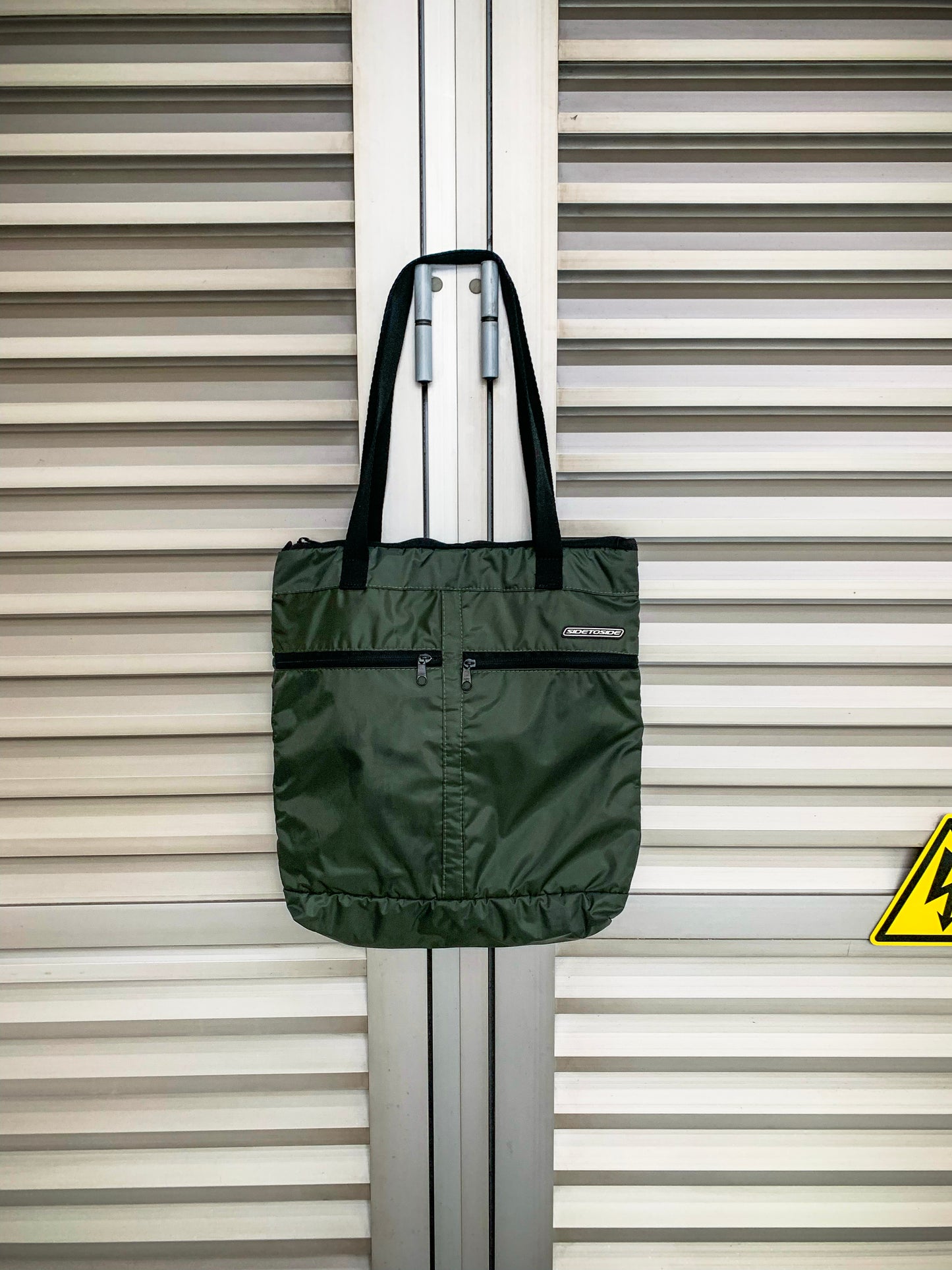 Tote Bag Green Militar