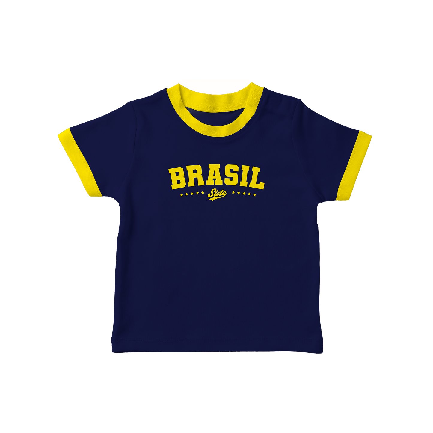 Baby Tee Azul - Brasil